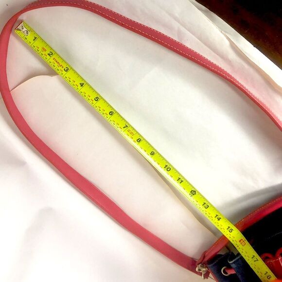 TOMMY HILFIGER Denim Handbag with Removable Crossbody Strap COMES WITH DUST BAG - Picture 10 of 17